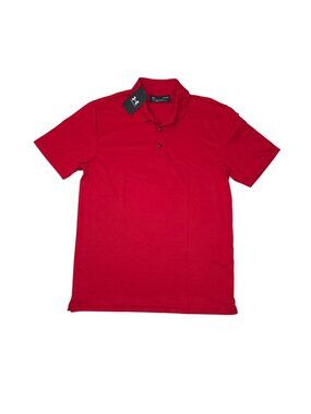 Under Armour Tac Performance Polo Shirt 2.0 Red Mens M Loose Fit
